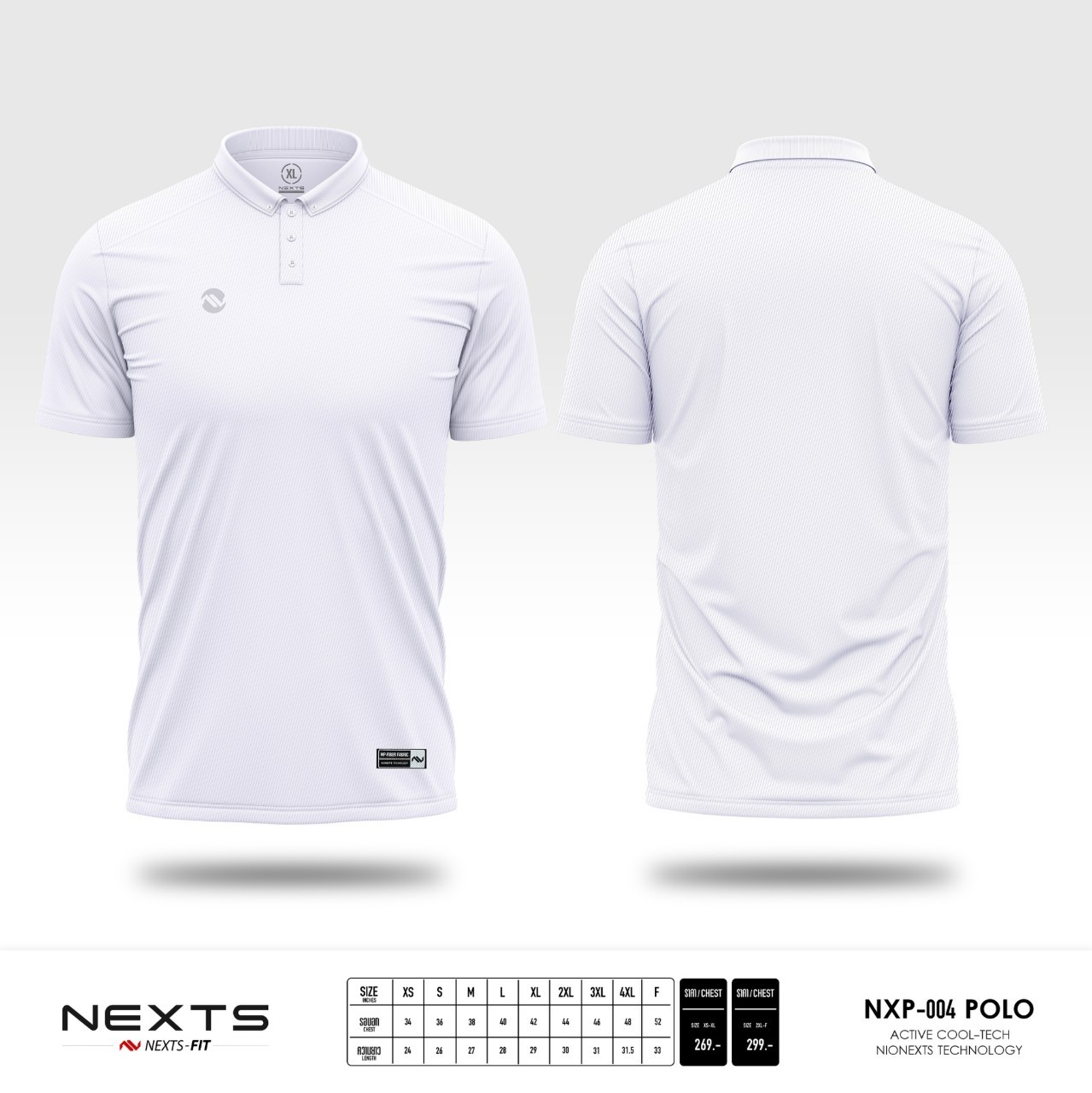 เสื้อโปโลNXP-004 – NEXTS PASTAL POLOของแท้100%ใส่ได้ทั้งชายและหญิง ...