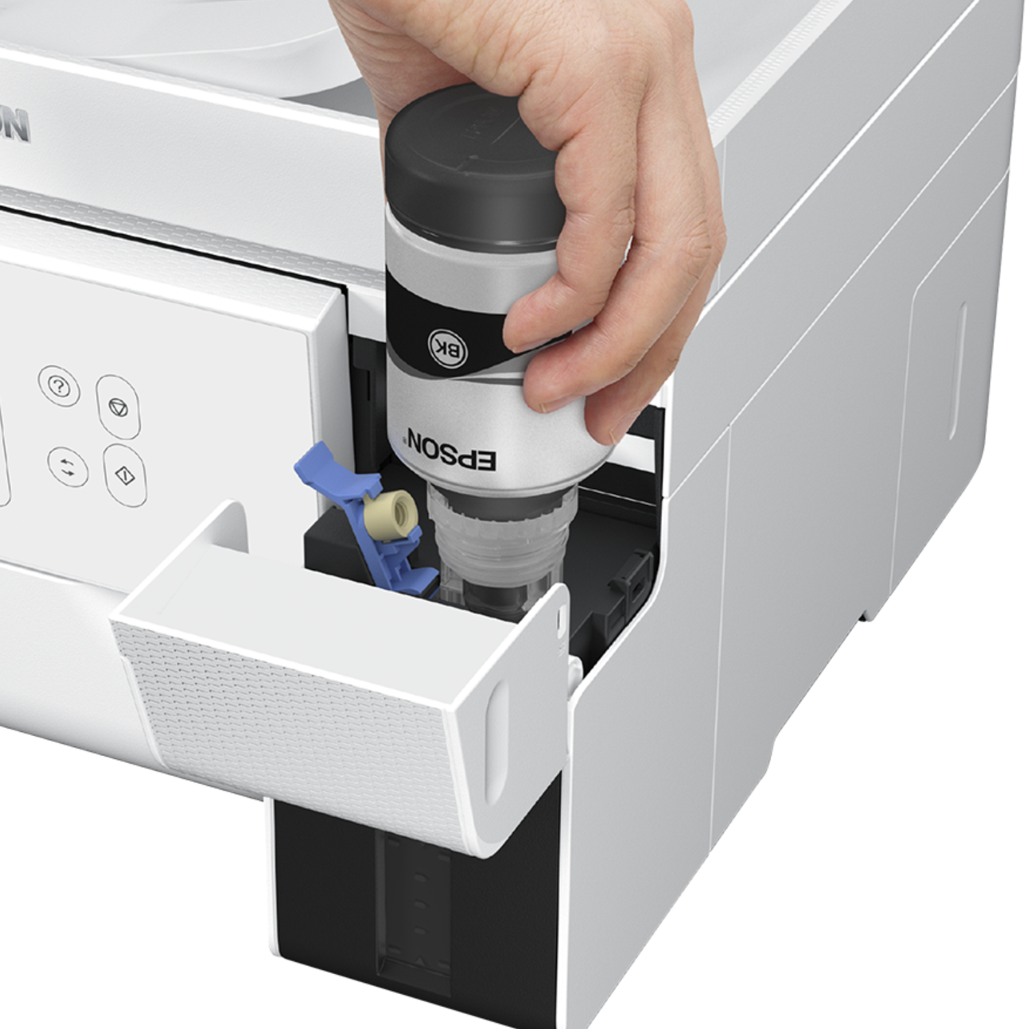 เครื่องพิมพ์อิงค์แท็งค์ขาวดำ Epson EcoTank M2050 Ink Tank Printer มี Wi ...