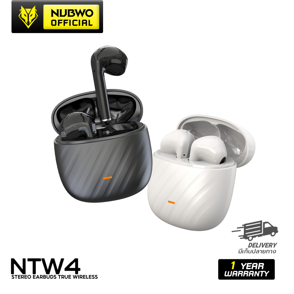 Nubwo หูฟังบลูทูธ ฟังเพลง แยกเสียงชัดเจน คมชัด ความจุแบตถึง 200 mAh มี ...