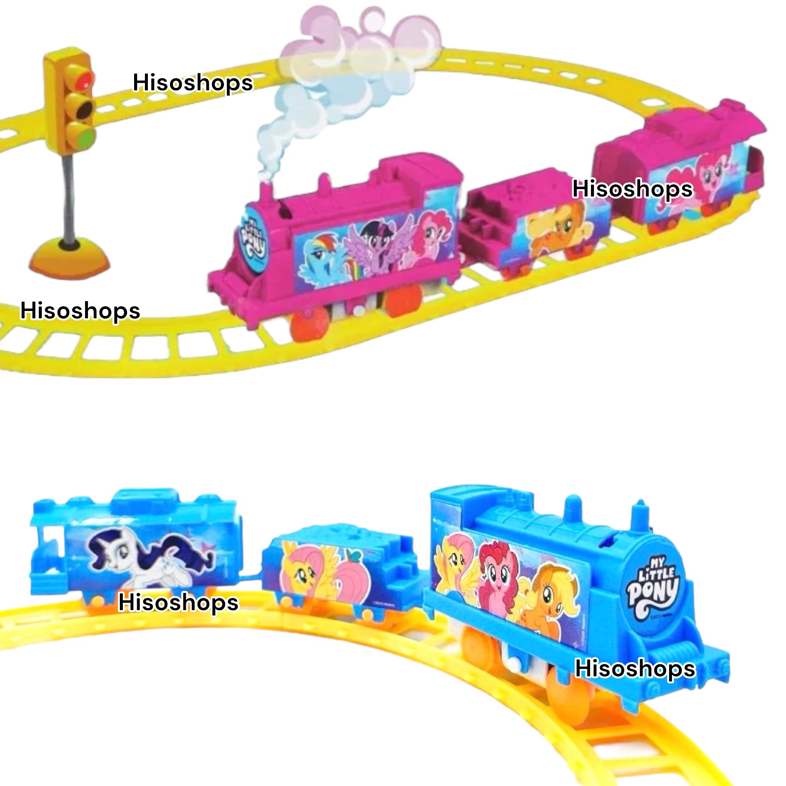 MY LITTLE PONY TRAIN SET รถไฟม้าโพนี่ ลายลิขสิทธิ์แท้ รถไฟวิ่งราง ...