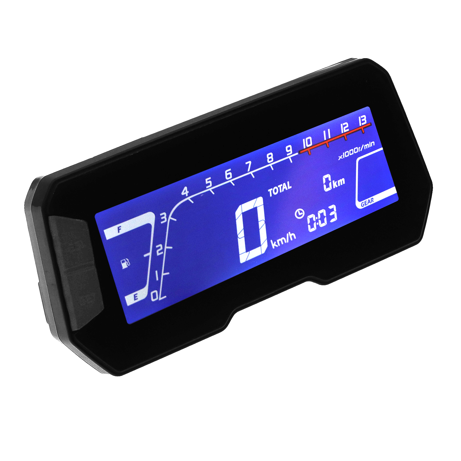 รถจักรยานยนต์ดิจิตอล RPM Speedometer ปรับ LED Speedometer สำหรับ Honda ...