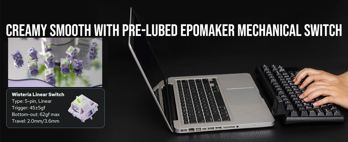 [ของแท้ 100%] EPOMAKER RT80 | Double Screens | คีย์บอร์ดเกมมิ่ง ...