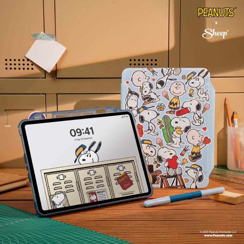 [People Peanuts] PEANUTS x Sheep: Snoopy Collection เคสสำหรับไอแพด กัน ...