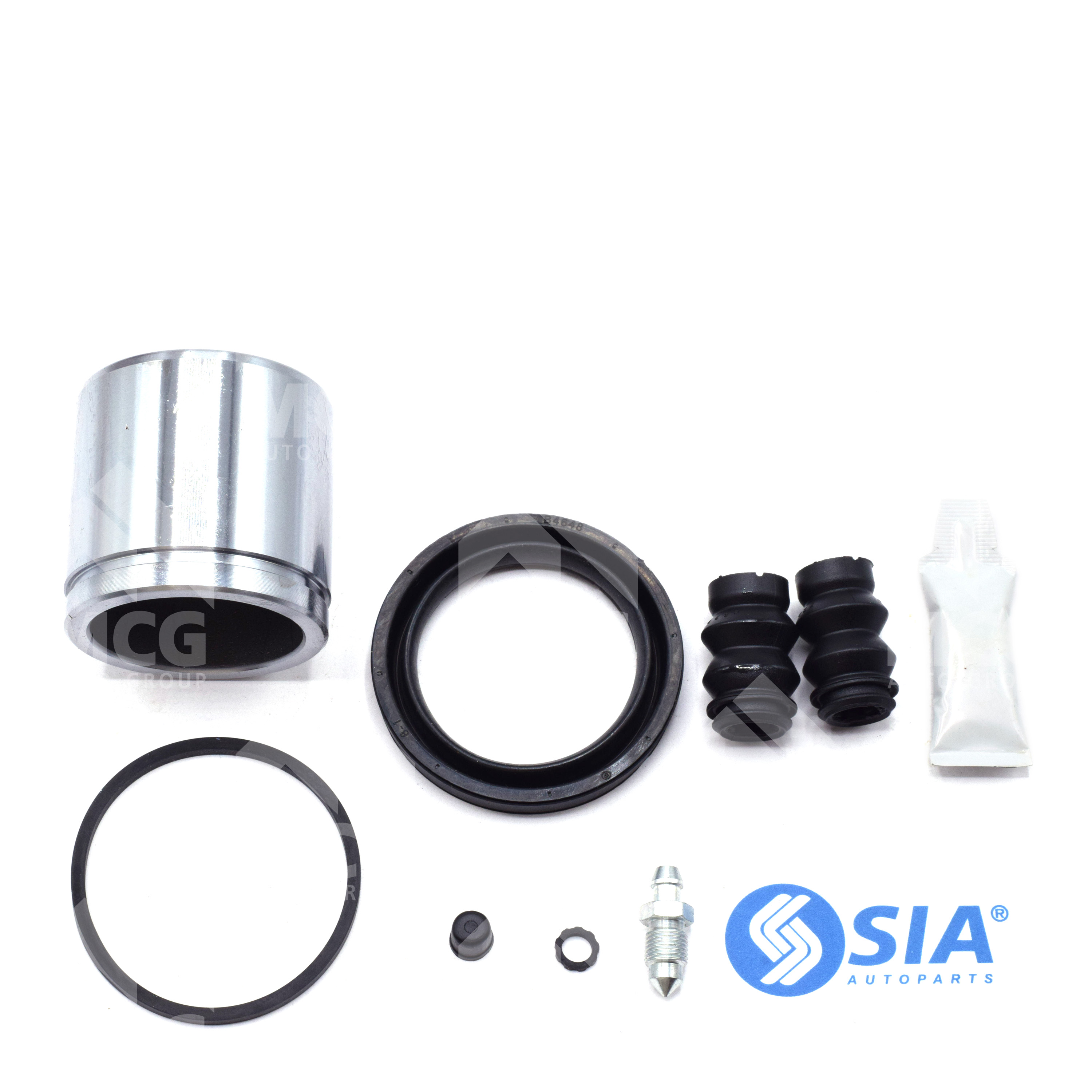 ยางดิสเบรคหน้า MERCEDES BENZ W211 ระบบ BOSCH + ลูกสูบ (หน้า 1 ล้อ-60MM ...