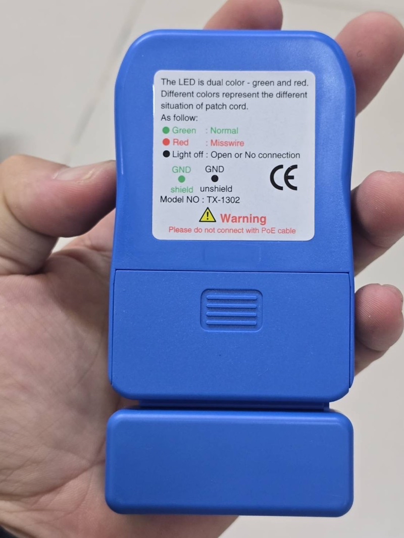 LINK UTP Cable Testers Quickly test by auto Scanning เครื่องเช็คสายแลน ...