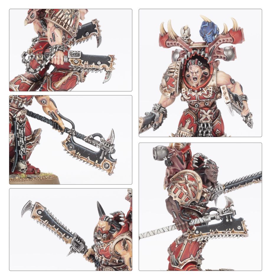 Warhammer 40.000 World Eaters Battleforce Gorestorm Slaughterpack – 30 Miniature In Plastica Da Montare E Dipingere - 3