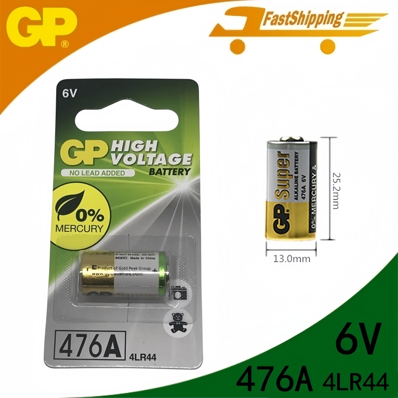 ถ่าน GP 4LR44 6V Alkaline Battery 476A PX28A ถ่านกล้อง ของบริษัท GP แท้ ...
