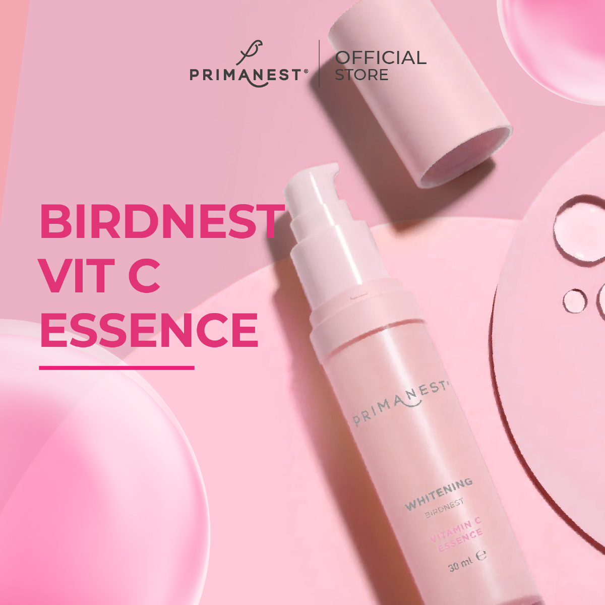 PrimaNest Whitening Birdnest Vitamin C Essence พรีมาเนสท์ ไวท์เทนนิ่ง ...