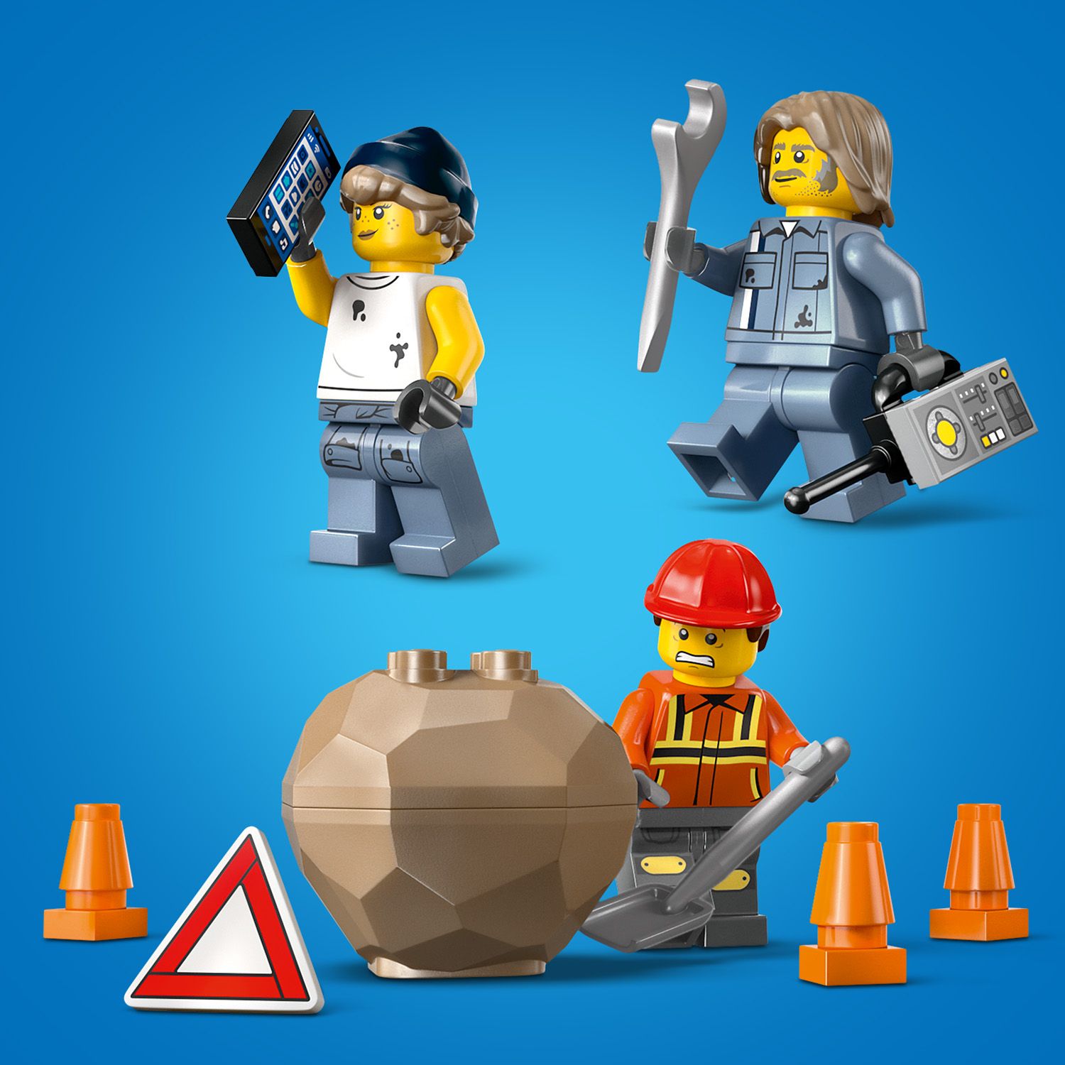 *Exclusive* LEGO City 60467 Heavy-Duty Recovery Tow Truck with Crane ...