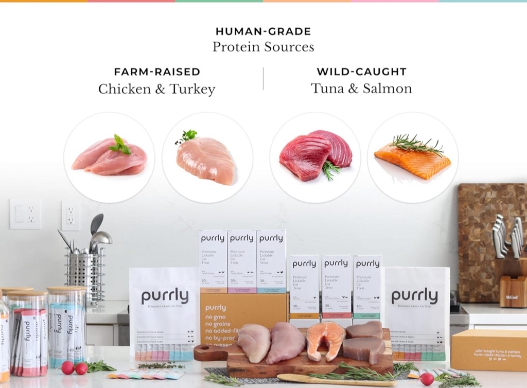 วิตามินรวม+ขนมเลีย (1ถุง 18 ซอง) Purrly Cat Treat Snack Wet Lickable ...