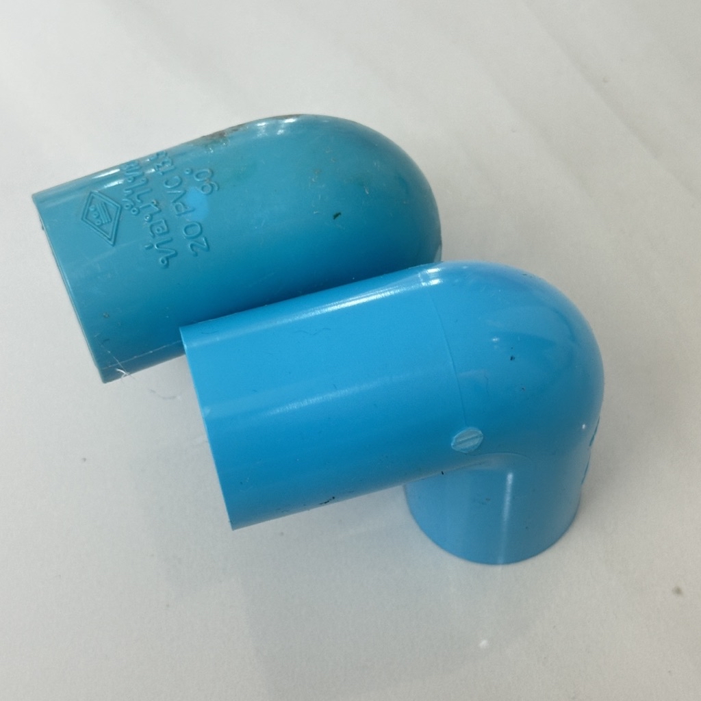 ข้องอ 90 องศา PVC ท่อประปา ขนาด 3/4นิ้ว 6หุน ***ขายเหมา 2 อัน พีวีซี ...