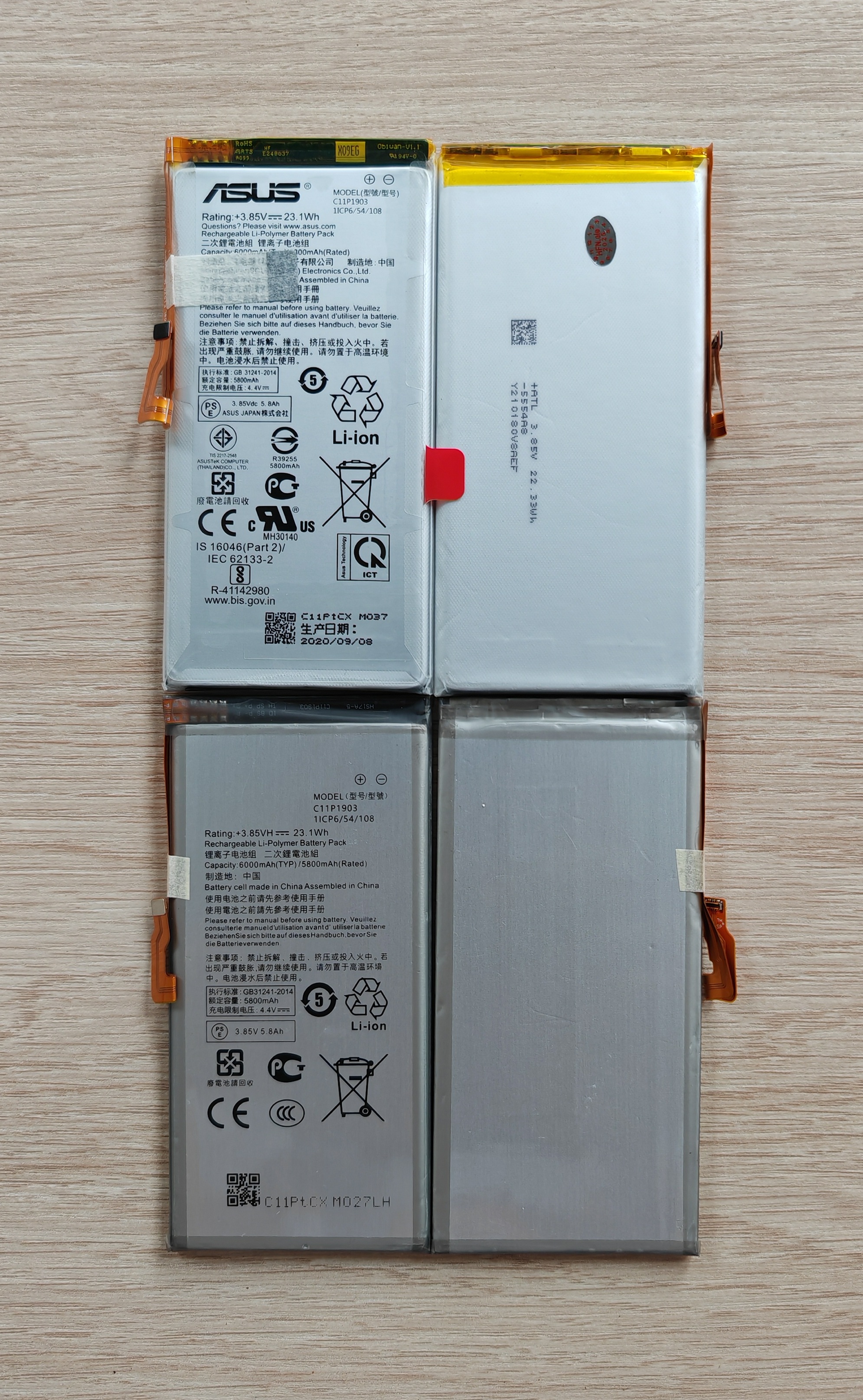 Batteria Compatibile Per ASUS ROG Phone 3 – C11P1903 6000mAh Con Kit Cacciaviti Incluso - 3