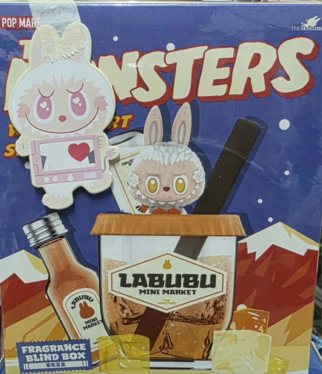 Labubu mini Market The Monsters Wacky Mart Series ❤️Secret