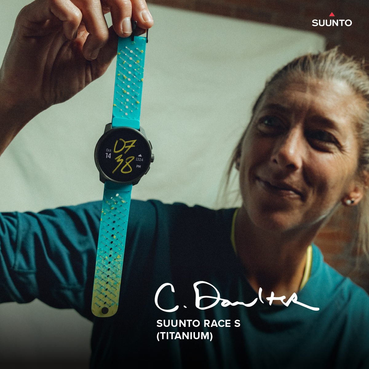 Suunto Race S Titanium Courtney - นาฬิกาสปอร์ตสายเพอร์ฟอแมนซ์