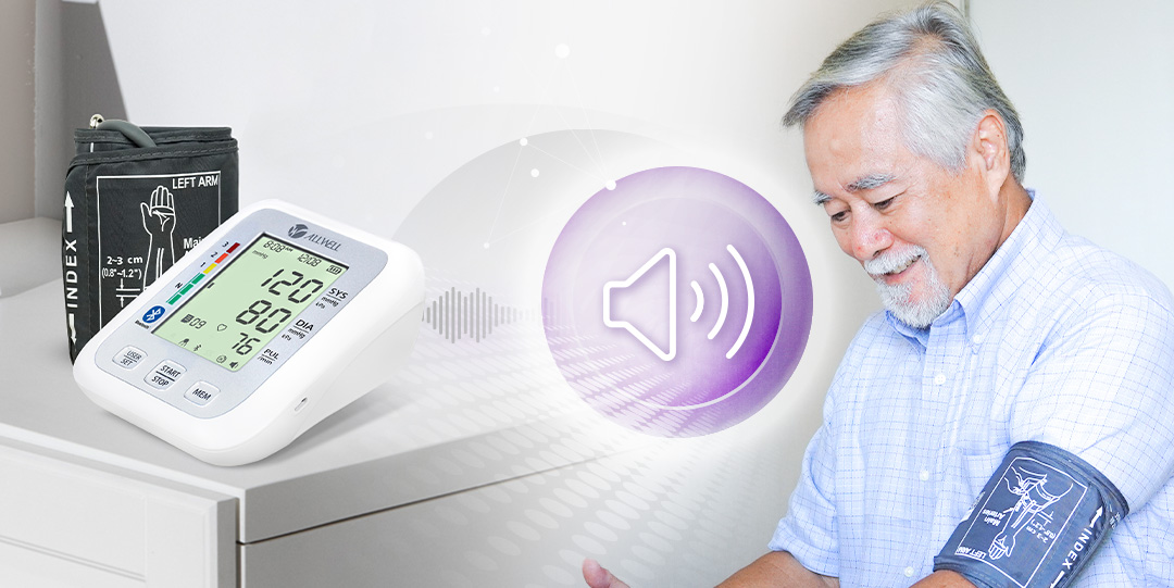Allwell JPD-HA120 เครื่องวัดความดัน เชื่อม app ได้ ระบบเสียงพูดภาษาไทย เครื่องวัดความดันโลหิต