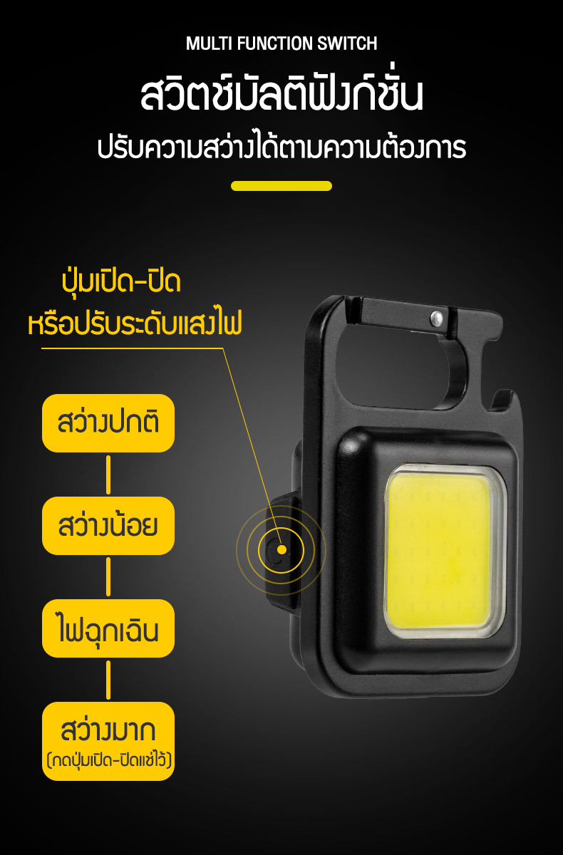 Zigma home - ไฟฉาย LED มินิ ไฟฉายขนาดเล็ก โคมไฟ ไฟแคมป์ปิ้ง โคมไฟตั้ง ...