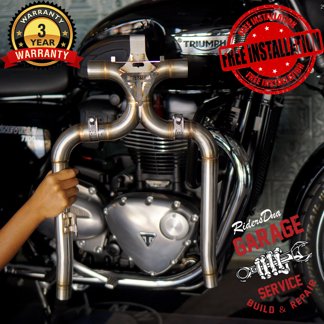 ท่อ XPIPE สำหรับ Triumph Speedtwin 1200 รุ่นปี 2020 - 2025 โดยเฉพาะ X ...