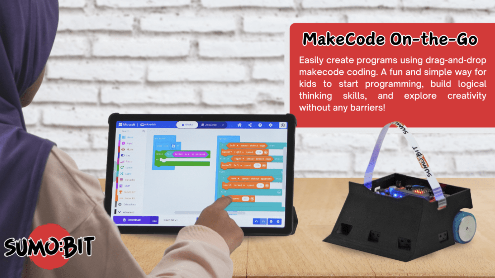 SUMO:BIT - บอร์อขยาย Sumo Robot สำหรับ micro:bit | Shopee Thailand