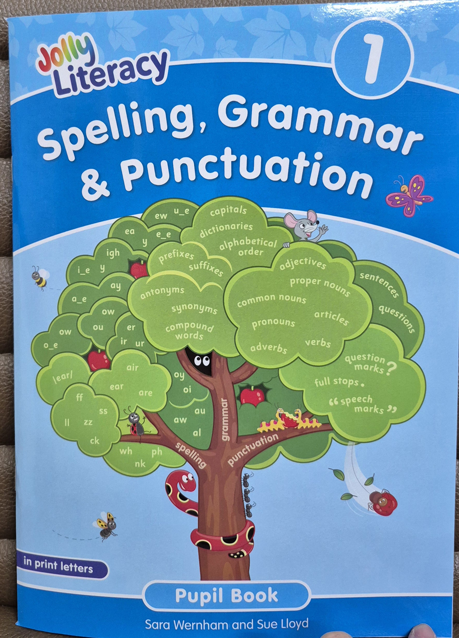 Spelling, Grammar & Punctuation Pupil Book 1: Jolly Literacy: | Shopee ...