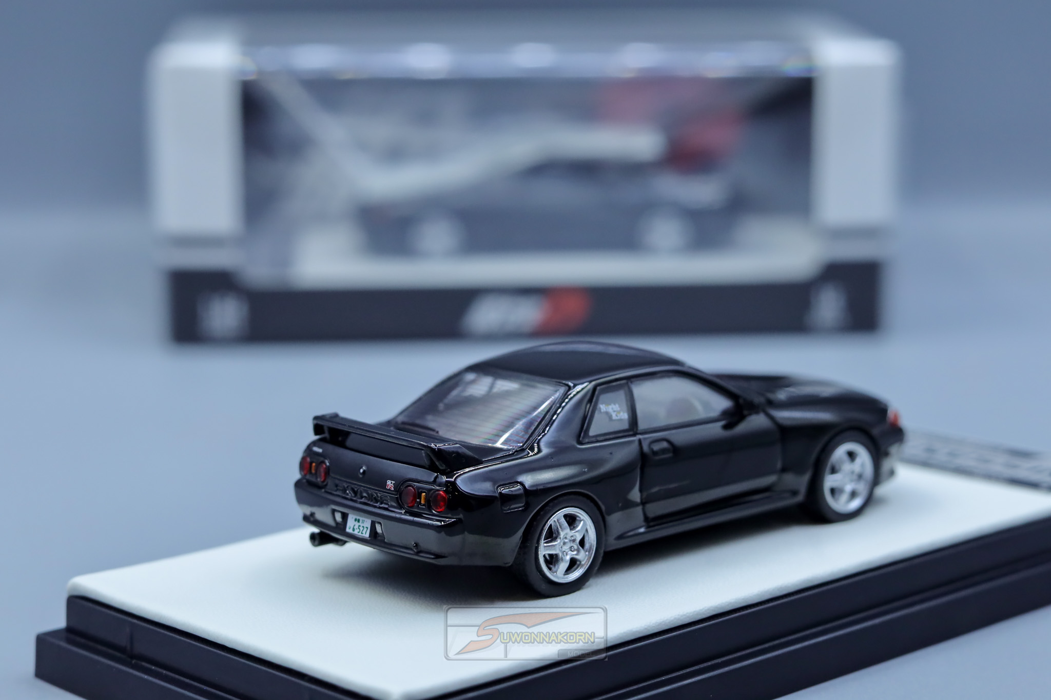 TIME MICRO 1/64 Initial-D Nissan GT-R R32 Black | Shopee Thailand