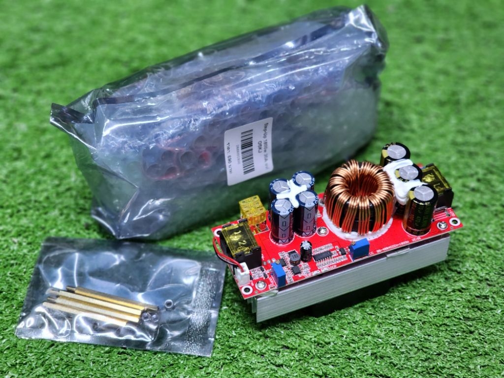 1800W (OSKJ) **แท้** 40A DC-DC Step Up Boost Converter 1800W แปลงไฟขึ้น ...