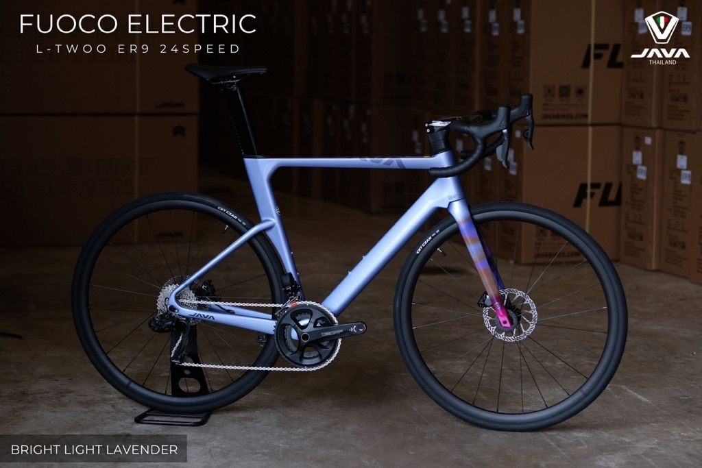 เสือหมอบคาร์บอน JAVA FUOCO Electric เกียร์ไฟฟ้า L-Twoo eR9 24speed ...