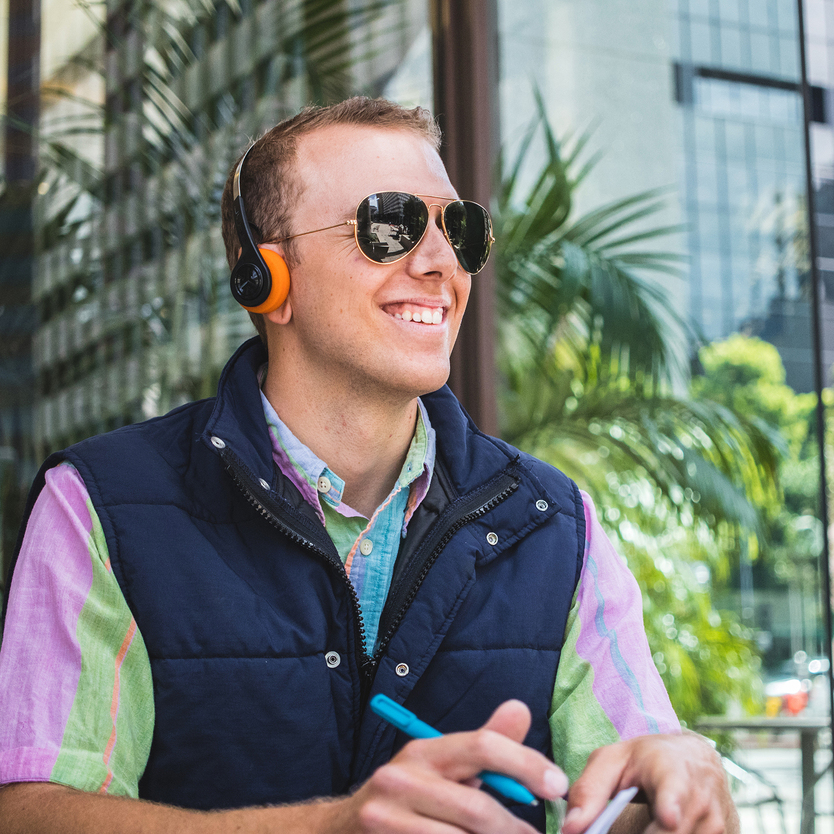 JLab Rewind 2 หูฟังไร้สาย Wireless Retro Headphones หูฟังย้อนยุค by RTB ...