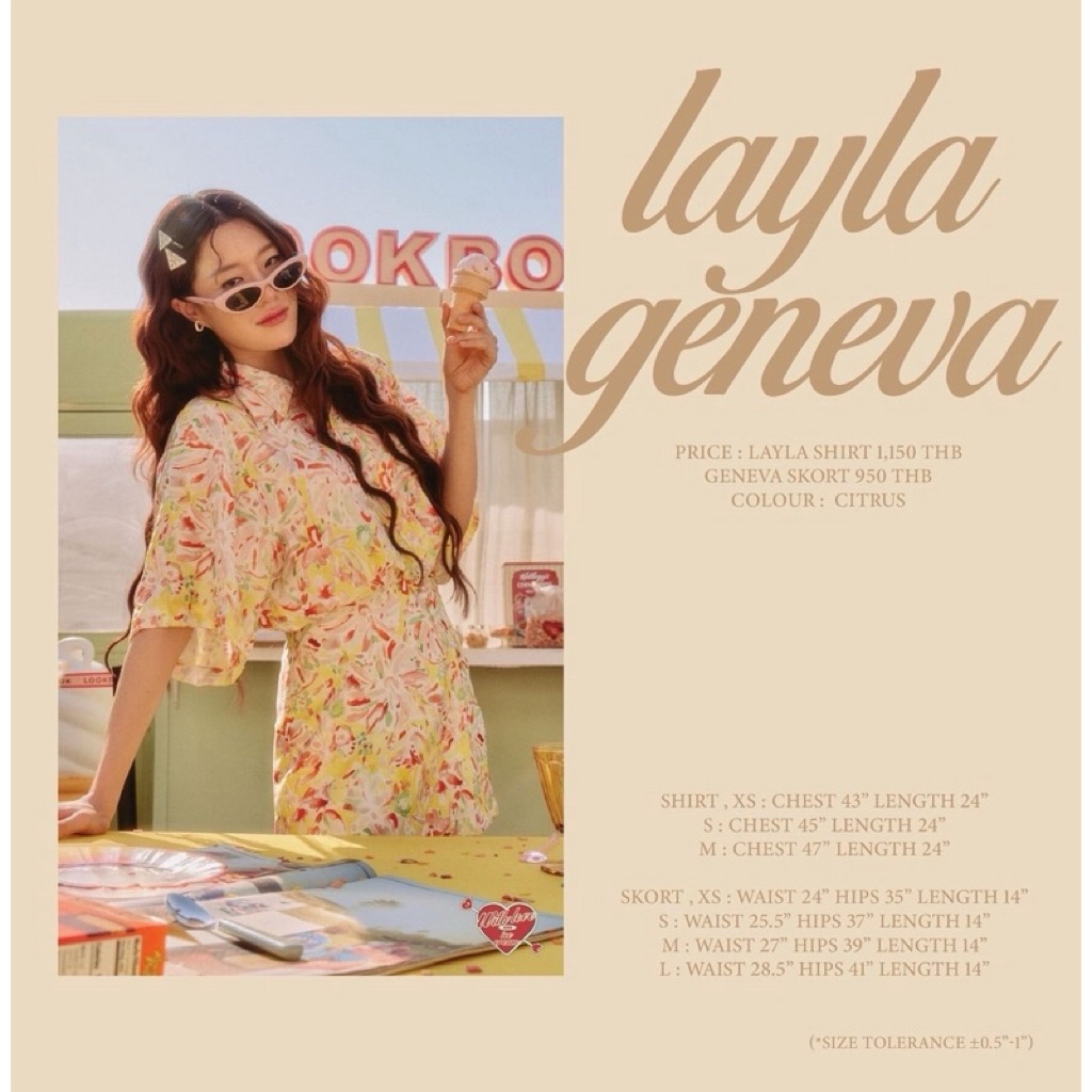 ส่งต่อชุดเซ็ต set lookbooklookbook (Size.XS , S , M และ L) รุ่น Layla ...
