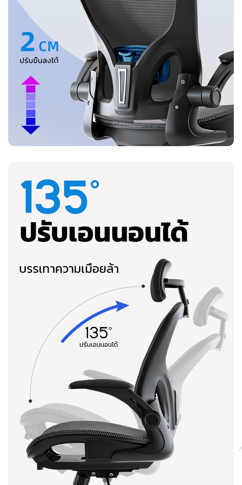 Xpanse เก้าอี้คอม เก้าอี้ทำงาน ergonomic chair เก้าอี้สุขภาพ เก้าอี้สํานักงาน ตาข่ายเต็มรูปแบบน้ําหนักแบริ่ง 200KG
