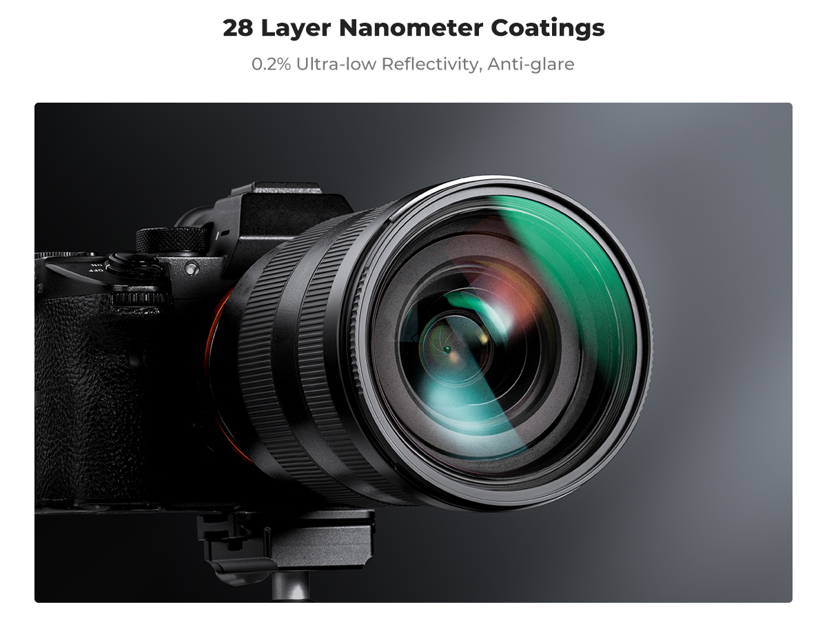 K&F CONCEPT NANO-X Black Mist Diffuser Filter 1 1/2 1/4 1/8 Soft Glow ...
