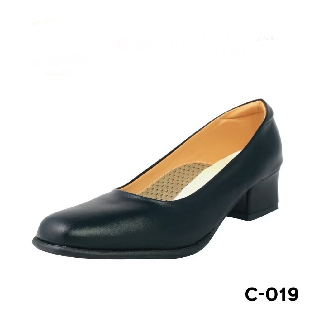 รองเท้าคัทชู หนัง PVC ไซส์ 36-44 รุ่น C019 ของแท้จาก Gold City | Shopee ...