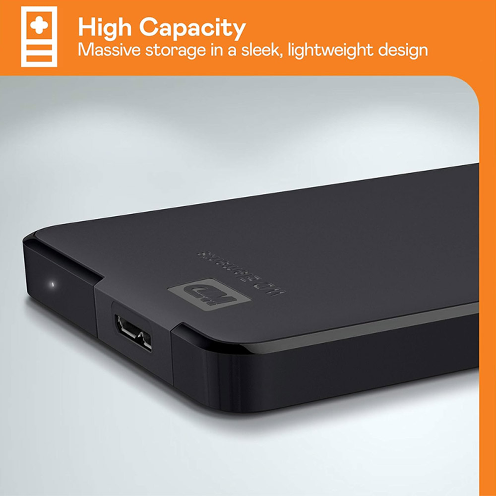 ฮาร์ดดิสก์แบบพกพา WD HDD Ext Element USB 3.0 ความจุ 1TB สีดำ by BB ...