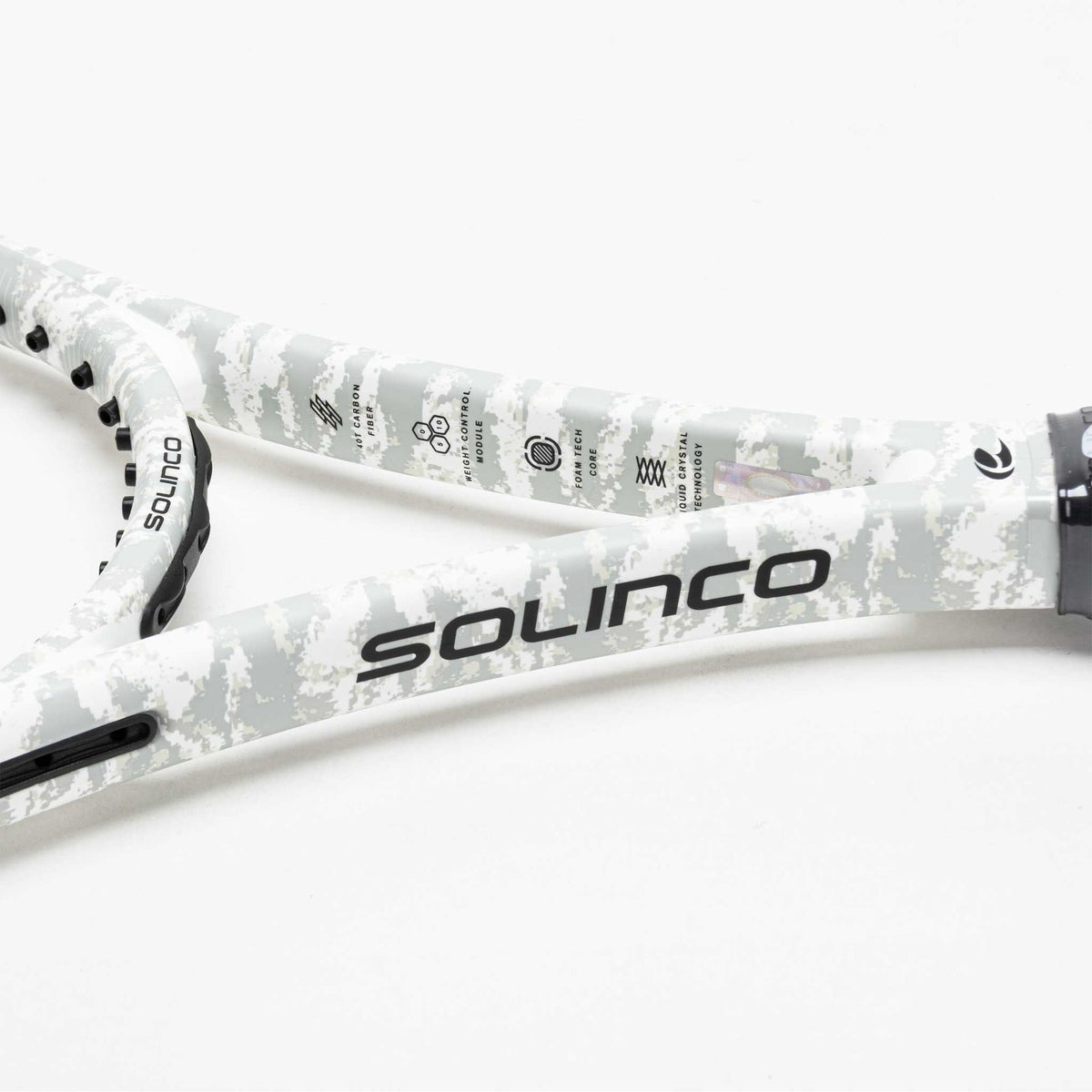 Solinco ไม้เทนนิส (ไม้เปล่า) Whiteout V2 305 Tennis Racket G2 | White ...