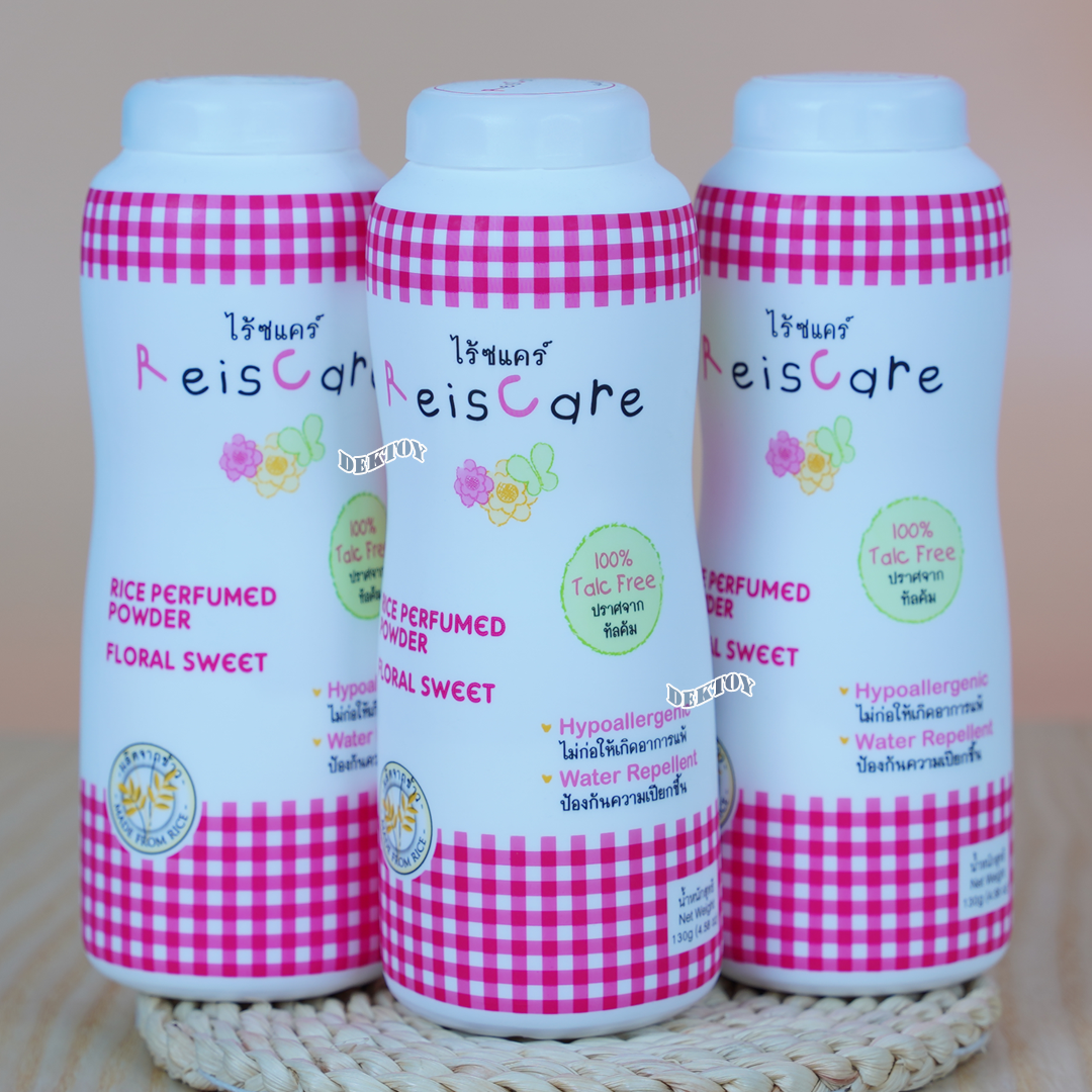 Reis care ไร้ซแคร์ แป้งเด็กไร้ซแคร์ แป้งข้าวจ้าว 40 และ 130 กรัม ...
