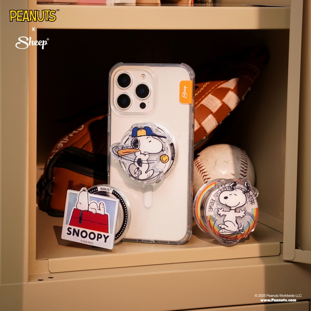 [Griptok MS PEANUTS] PEANUTS x Sheep: Snoopy Collection ที่ติดหลัง ...
