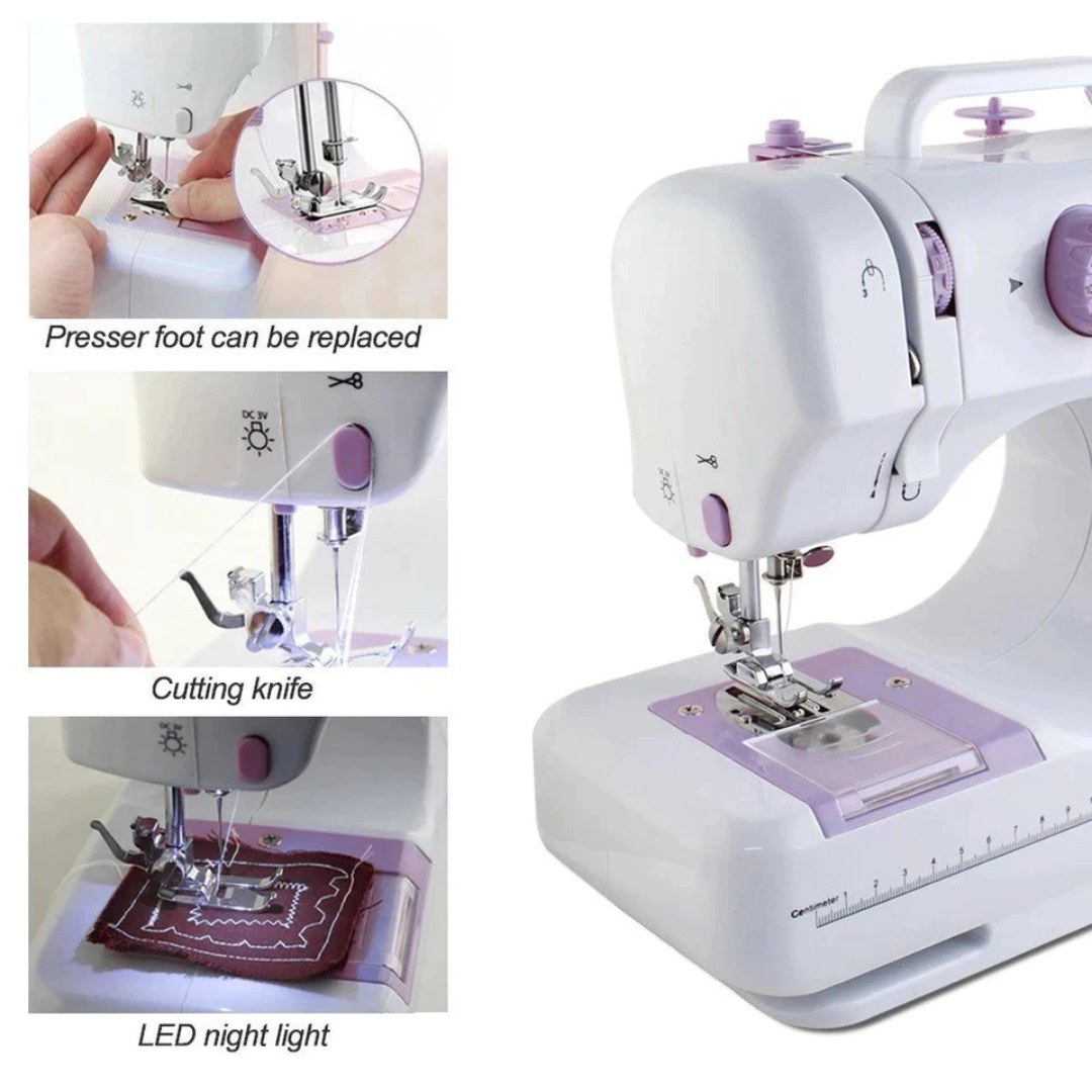 TEFAL Portable sewing machine l FHSM 505A Pro เครื่องจักรเย็บผ้าพกพา ...