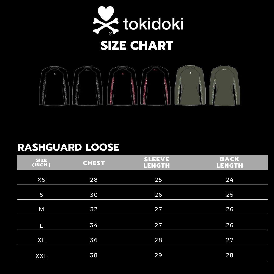 TOKIDOKI เสื้อว่ายน้ำ UENO UNDERGROUND L/S RASHGUARD | Shopee Thailand