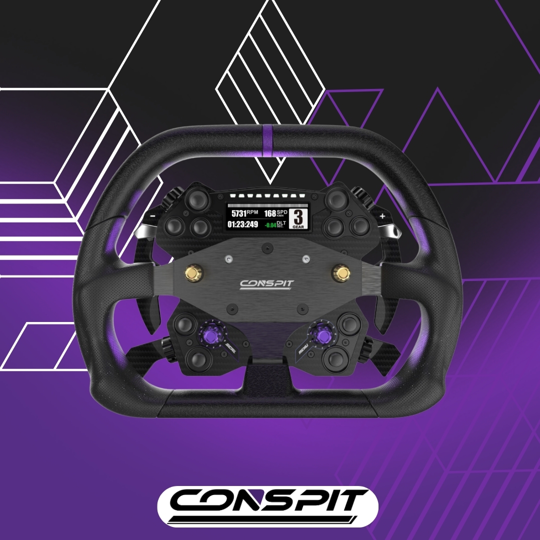 พร้อมส่ง Conspit (RX320, DX320, CX295) Wheel With H.AO HUB (ประกันศูนย์ ...