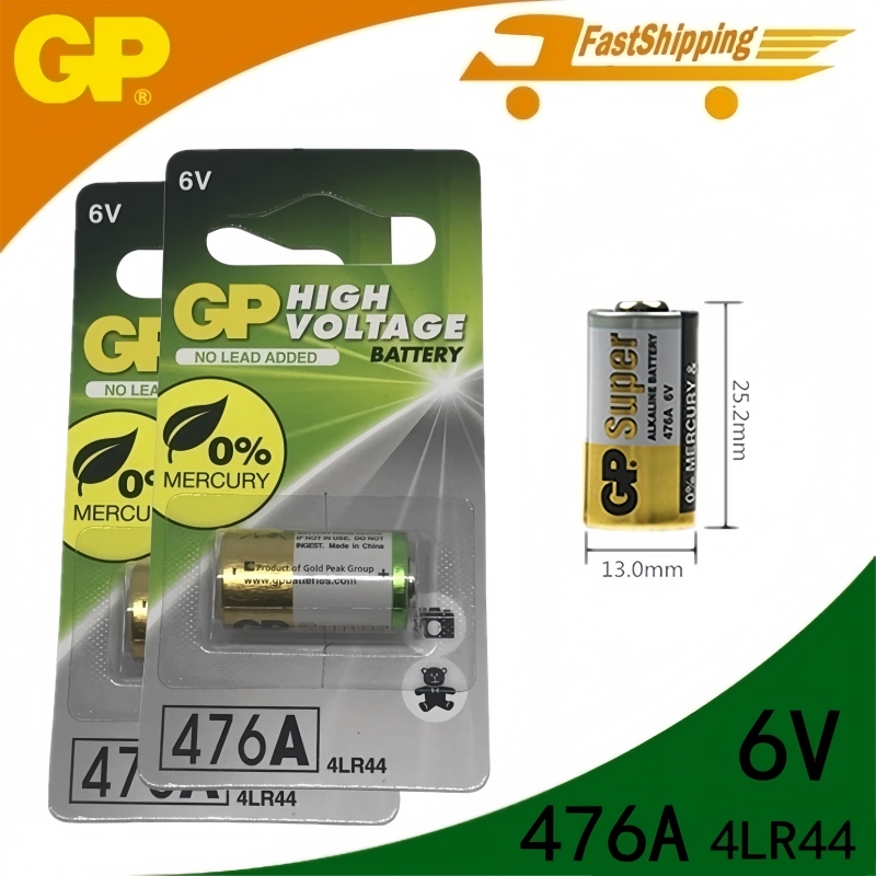 ถ่าน GP 4LR44 6V Alkaline Battery 476A PX28A ถ่านกล้อง ของบริษัท GP แท้ ...
