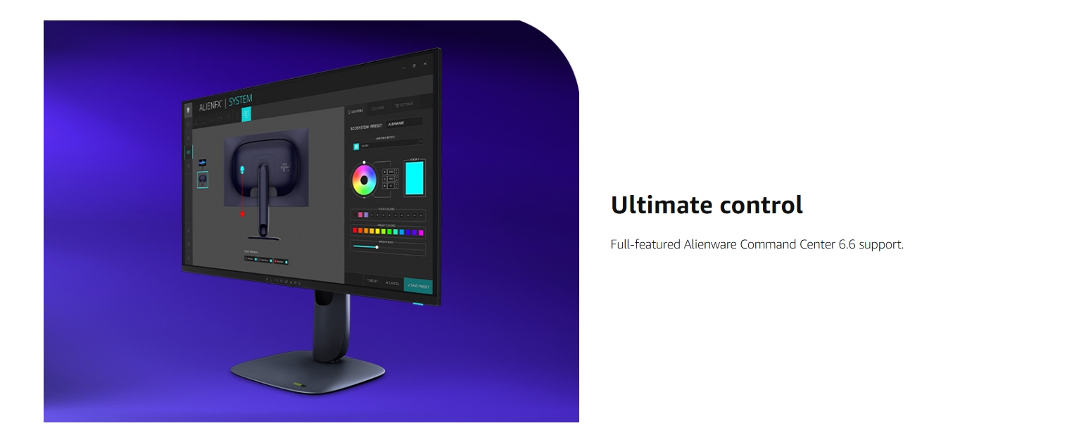 Alienware 27 4K QD-OLED Gaming Monitor AW2725Q - 26.7" 4K UHD QD-OLED ...