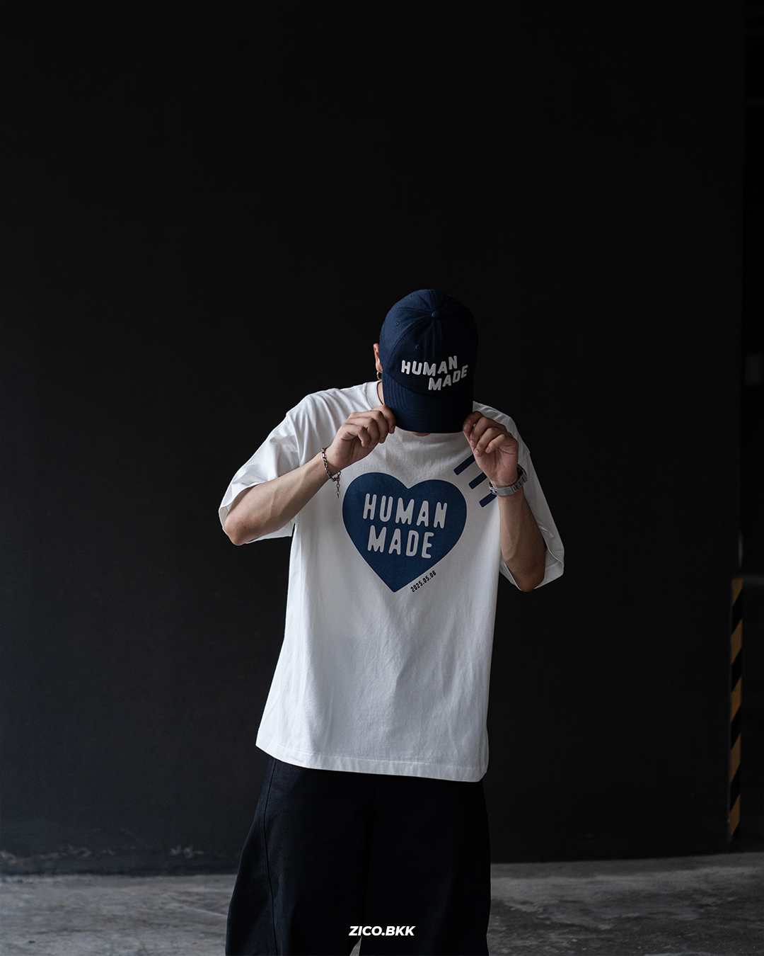 HumanMa 6 Panel Twill Cap (SS25) | Shopee Thailand