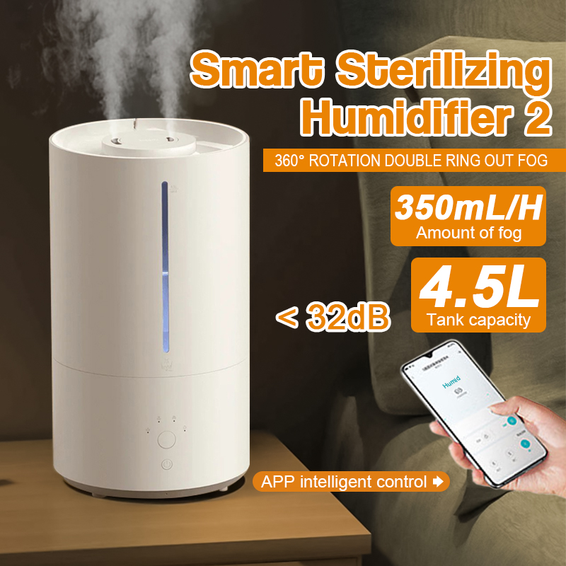 Xiaomi Smart Air Humidifier 2 Chinese Version ฆ่าเชื้อและความชื้นการพ่น ...