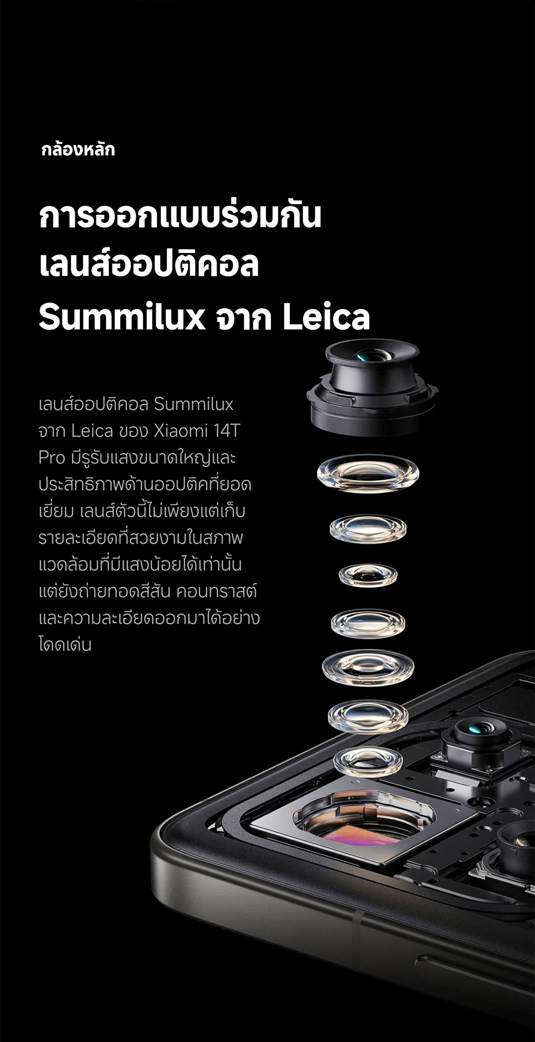 Xiaomi 14T Pro 12+512|12+1T Master light, master night|เลนส์ออปติคอล Summilux จาก Leica
