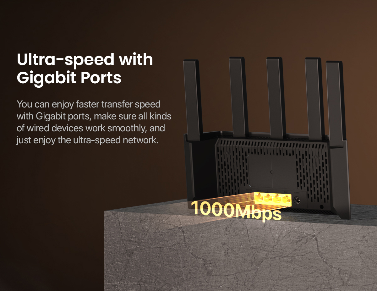 Tenda RX2 Pro AX1500 Router Wi-Fi 6 Dual Band Gigabit, 1201Mbps/5GHz e 300Mbps/2.4GHz, 4 Porte Gigabit, 5x6dBi Antenne, Beamforming/MU-MIMO/WPA3 👉 Passa da 49,45€ a 25,74
