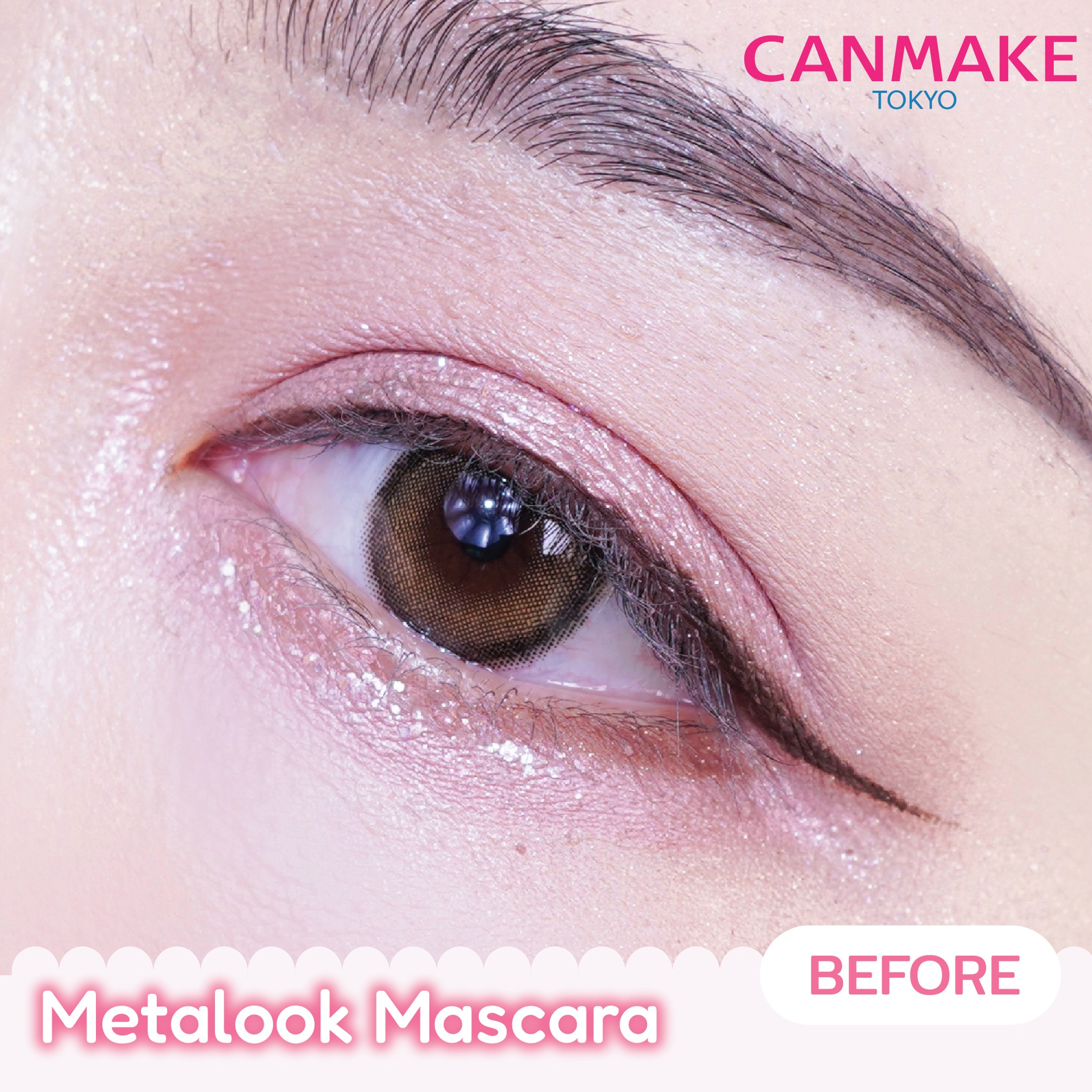 CANMAKE Metalook Mascara มาสคาร่าหัวสแตนเลสสตีล เรียงเส้นเป๊ะ ล็อคความ ...