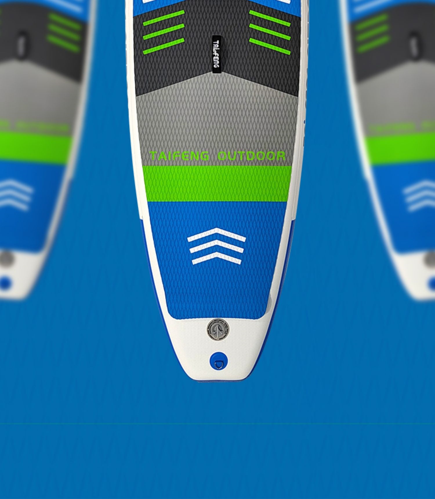 กระดานโต้คลื่น surfboard บอร์ดยืนพายแบบสูบลม Non-Slip sup board paddle ...
