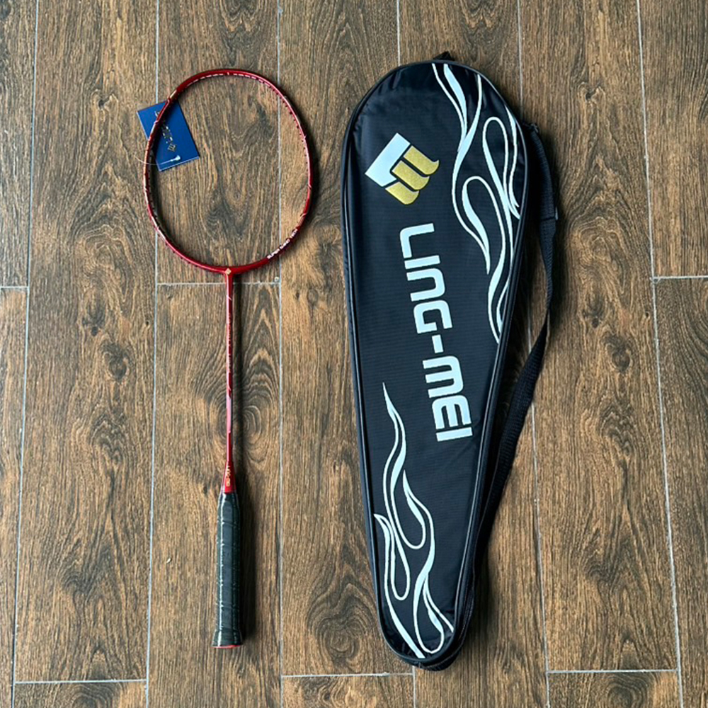 (มาใหม่)Ling mei ไม้แบดมินตัน racket badminton หนัก 5U ขึ้นได้ 30 ปอนด์ ...
