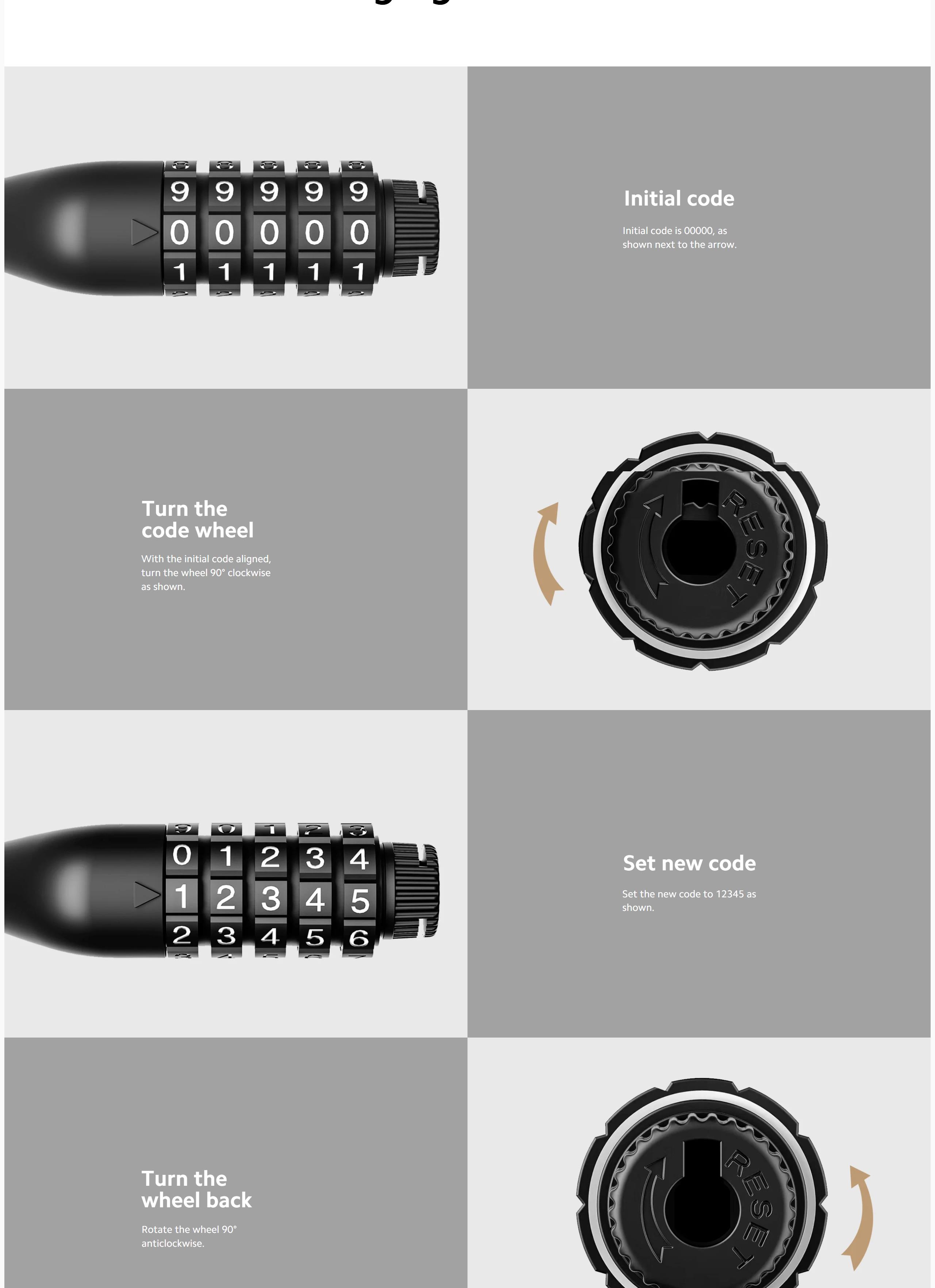 Xiaomi Electric Scooter Commuter Helmet / Cable Lock / Storage Bag หมวก ...