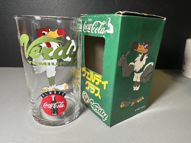 แก้วน้ำ Coca Cola Verdy Yomiuri 1992 Glass | Shopee Thailand