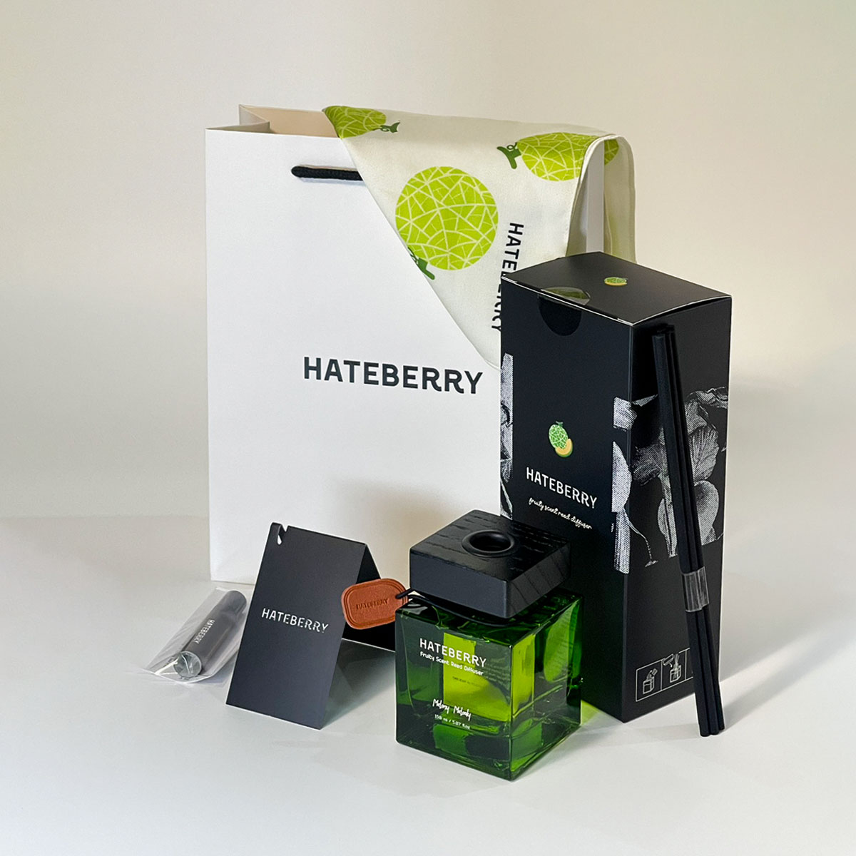 HATEBERRY SCENT ก้านไม้หอมปรับอากาศ กลิ่น Melony Melody ขนาด 150 มล. ...